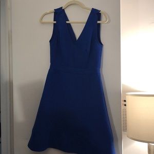 Blue cocktail dress